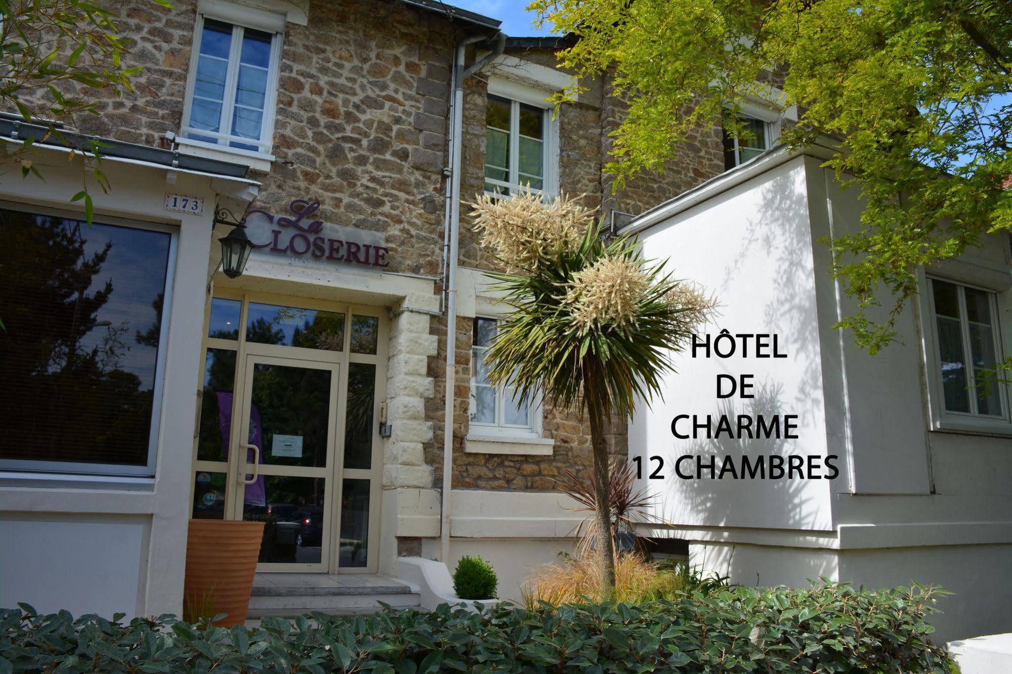 Logis Hotel La Closerie La Baule-Escoublac Bagian luar foto